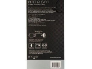 ROCKS-OFF - BUTT QUIVER ESTIMULADOR DEL PUNTO P 7 VELOCIDADES NEGRO - Imagen 3