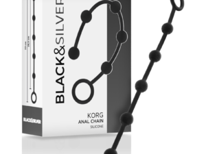 BLACKSILVER - KORG ROSARIO ANAL INICIACION SILICONA 21 CM