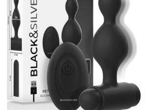 BLACKSILVER - TUCKER PEQUEÑO PLUG ANAL SILICONA CONTROL REMOTO