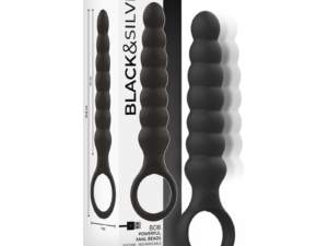 BLACKSILVER - BOB POTENTE VIBRADOR DILATADOR ANAL SILICONA