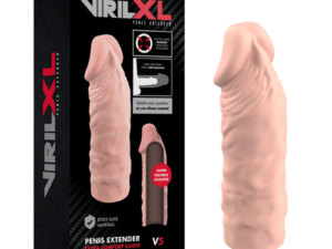 VIRILXL - EXTENSION DE PENE LIQUID SILICONE V5 NATURAL - Imagen 2