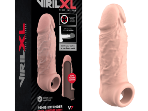 VIRILXL - EXTENSION DE PENE LIQUID SILICONE V7 NATURAL - Imagen 2