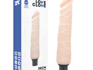 LOVECLONE - JANSEN VIBRADOR REALISTICO  SELF LUBRICATION 26 CM -O- 4.2 CM - Imagen 2