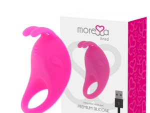 MORESSA - BRAD PREMIUM SILICONE RECARGABLE ROSA - Imagen 1