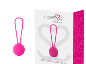 MORESSA - OSIAN ONE ENTRENAMIENTO SUELO PELVICO 51gr PREMIUM SILICONA ROSA - Imagen 1