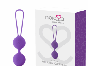 MORESSA - OSIAN THREE ENTRENAMIENTO SUELO PELVICO 85 gr PREMIUM SILICONA LILA