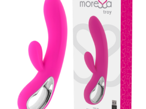 MORESSA - TROY MASAJEADOR PUNTO G Y CLITORIS PREMIUM SILICONE RECARGABLE - Imagen 1