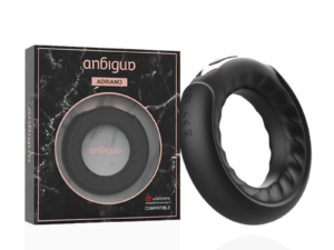 ANBIGUO - ADRIANO ANILLO VIBRADOR COMPATIBLE CON WATCHME WIRELESS TECHNOLOGY - Imagen 2