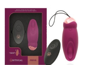 RITHUAL - PRIYA HUEVO CONTROL REMOTO G-SPOT + VIBRACIÓN - Imagen 1