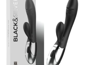 BLACKSILVER - KALEB VIBRADOR RABBIT SILICON MILTI FUNCION