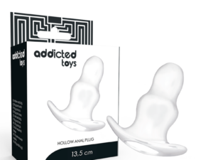 ADDICTED TOYS - DILATADOR ANAL GRANDE 13 CM - TRANSPARENTE - Imagen 1