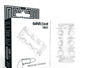 ADDICTED TOYS - FUNDA PENE CLEAR - Imagen 1