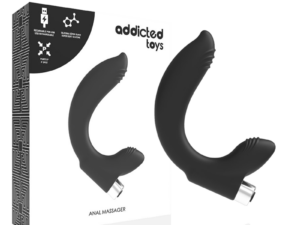 ADDICTED TOYS - VIBRADOR PROSTÁTICO RECARGABLE MODEL 7 - NEGRO - Imagen 1