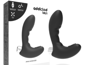 ADDICTED TOYS - VIBRADOR PROSTÁTICO RECARGABLE MODEL 4 - NEGRO - Imagen 1