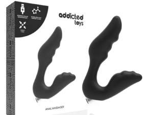 ADDICTED TOYS - VIBRADOR PROSTÁTICO RECARGABLE MODEL 6 - NEGRO - Imagen 1