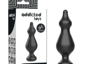 ADDICTED TOYS - ANAL SEXUAL PLUG 13.6 CM NEGRO - Imagen 1