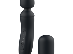 B SWISH - BTHRILLED VIBRADOR WAND PREMIUM NEGRO - Imagen 1