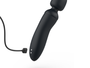 B SWISH - BTHRILLED VIBRADOR WAND PREMIUM NEGRO - Imagen 2