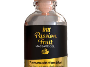 INTT MASSAGE  ORAL SEX - GEL DE MASAJE SABOR A FRUTA DE LA PASIÓN EFECTO CALOR - Imagen 1