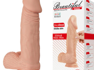 BAILE - BEAUTIFUL ENCOUNTER ZEBULON DILDO REALÍSTICO FLEXIBLE 19.4 CM NATURAL