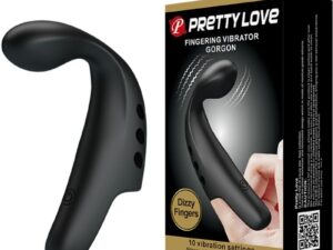 PRETTY LOVE - DEDAL VIBRADOR GORGON NEGRO