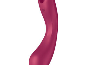 SATISFYER - CURVE TRINITY 1 AIR PULSE VIBRATION GRIS - Imagen 3