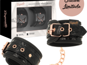 COQUETTE CHIC DESIRE - BLACK EDITION ESPOSAS PARA MANOS CON FORRO DE NEOPRENO - Imagen 2