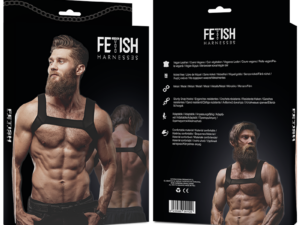 FETISH SUBMISSIVE ATTITUDE - ARNÉS NEOPRENO PECHO HOMBRE TALLA L - Imagen 4