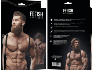 FETISH SUBMISSIVE ATTITUDE - ARNÉS ECOPIEL ESPALDA HOMBRE - Imagen 3
