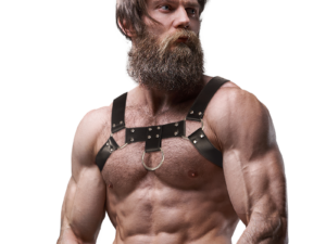 FETISH SUBMISSIVE ATTITUDE - ARNÉS ECOPIEL PECHO HOMBRE - Imagen 4