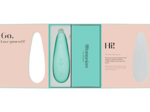 WOMANIZER - MARILYN MONROE CLASSIC 2 ESTIMULADOR DE CLÍTORIS MENTA - Imagen 3