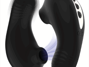 RITHUAL - SHUSHU PRO POCKET ESTIMULADOR CLITORIS 2 POTENTES MOTORES AZABACHE