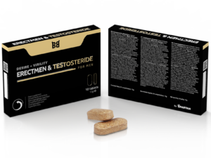 BLACK BULL - ERECTMEN  TESTOSTERIDE POTENCIA Y TESTOSTERONA PARA HOMBRE 10 CÁPSULAS - Imagen 2