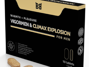 BLACK BULL - VIGORMEN  CLIMAX EXPLOSION MAYOR PLACER PARA HOMBRE 10 CÁPSULAS - Imagen 1