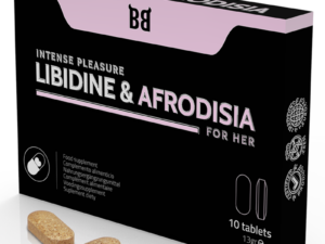 BLACK BULL - LIBIDINE  AFRODISIA PLACER INTENSO PARA MUJER 10 CÁPSULAS - Imagen 1