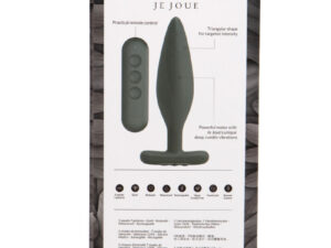 JE JOUE - EGON PLUG ANAL VIBRADOR NEGRO - Imagen 5