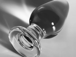 NEBULA SERIES BY IBIZA - MODELO 3 PLUG CRISTAL TRANSPARENTE 11 CM -O- 5 CM
