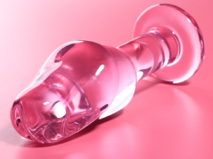 NEBULA SERIES BY IBIZA - MODELO 6 PLUG CRISTAL ROSA 12.5 CM -O- 4 CM - Imagen 2