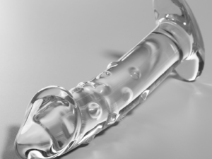 NEBULA SERIES BY IBIZA - MODELO 19 DILDO CRISTAL TRANSPARENTE 18.5 CM -O- 4 CM - Imagen 2