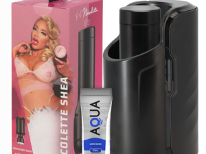 KIIROO - KEON + FEEL NICOLETTE SHEA STROKER + LUBRICANTE AQUA QUALITY 50 ML - Imagen 1