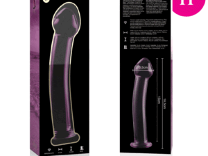 NEBULA SERIES BY IBIZA - MODELO 11 DILDO CRISTAL ROSA 16 CM -O- 3 CM - Imagen 4