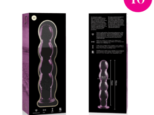 NEBULA SERIES BY IBIZA - MODELO 10 DILDO CRISTAL ROSA 16.5 CM -O- 3.5 CM - Imagen 4