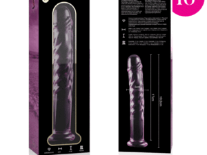 NEBULA SERIES BY IBIZA - MODELO 16 DILDO CRISTAL TRANSPARENTE 18.5 CM -O- 3 CM - Imagen 4