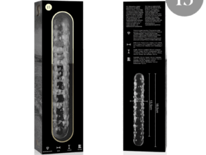 NEBULA SERIES BY IBIZA - MODELO 15 DILDO CRISTAL TRANSPARENTE 18.5 CM -O- 3 CM - Imagen 4