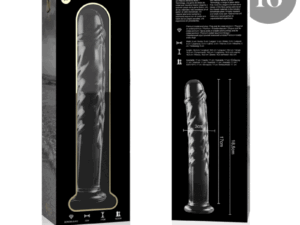 NEBULA SERIES BY IBIZA - MODELO 16 DILDO CRISTAL TRANSPARENTE 18.5 CM -O- 3 CM - Imagen 4