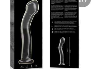 NEBULA SERIES BY IBIZA - MODELO 18 DILDO CRISTAL TRANSPARENTE 18.5 CM -O- 3.5 CM - Imagen 4