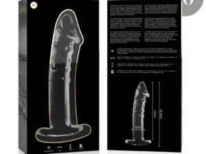 NEBULA SERIES BY IBIZA - MODELO 19 DILDO CRISTAL TRANSPARENTE 18.5 CM -O- 4 CM - Imagen 4