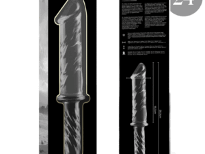 NEBULA SERIES BY IBIZA - MODELO 24 DILDO CRISTAL TRANSPARENTE 28.5 CM -O- 5 CM - Imagen 4