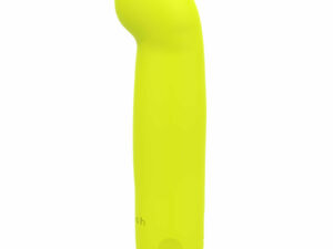 B SWISH - BCUTE CURVE INFINITE CLASSIC VIBRADOR RECARGABLE SILICONA AMARILLO - Imagen 1