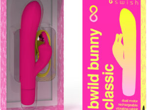 B SWISH - BWILD BUNNY INFINITE CLASSIC VIBRADOR RECARGABLE SILICONA ROSA - Imagen 2